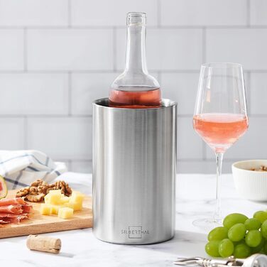 Охолоджувач вина з 2 манжетами Silberthal