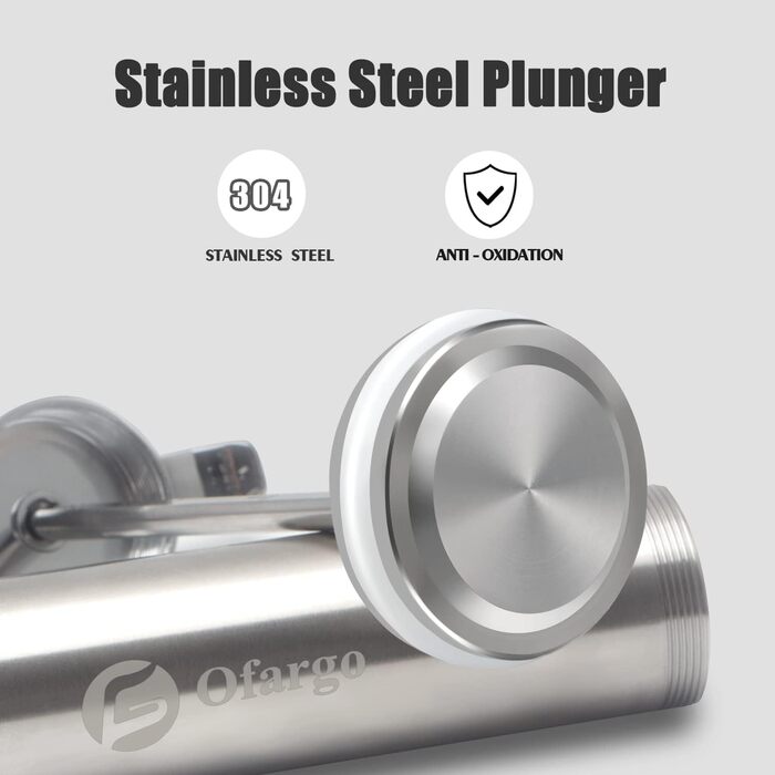 Шприц для маринада с 3 иглами 60 мл Ofargo