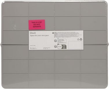 Органайзер для столових приборів 60 х 40 см сірий Lifewit