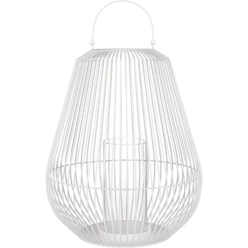 Ліхтар під свічку 45 см S White Nidea Blomus