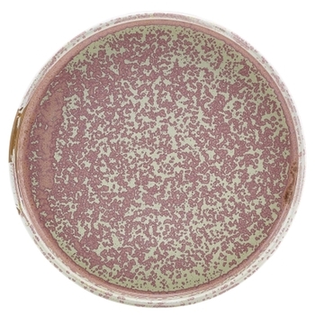 Тарелка презентационная 18x2.1 см с низким вертикальным бортом, Terra Porcelain Rose Pink, GenWare