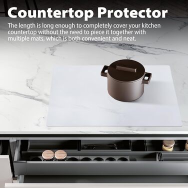 Антипригарний килимок для випічки 60 x 40 см прозорий SUPER KITCHEN