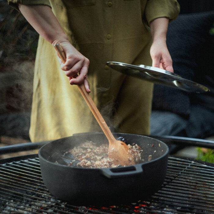 Ложка дерев'яна для гриля Fiskars Norden (1066428)