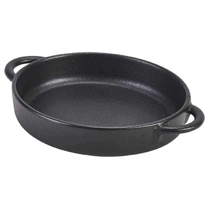 Форма кругла, 14.5х13х3 см, 260 мл, ефект чавуну, GenWare