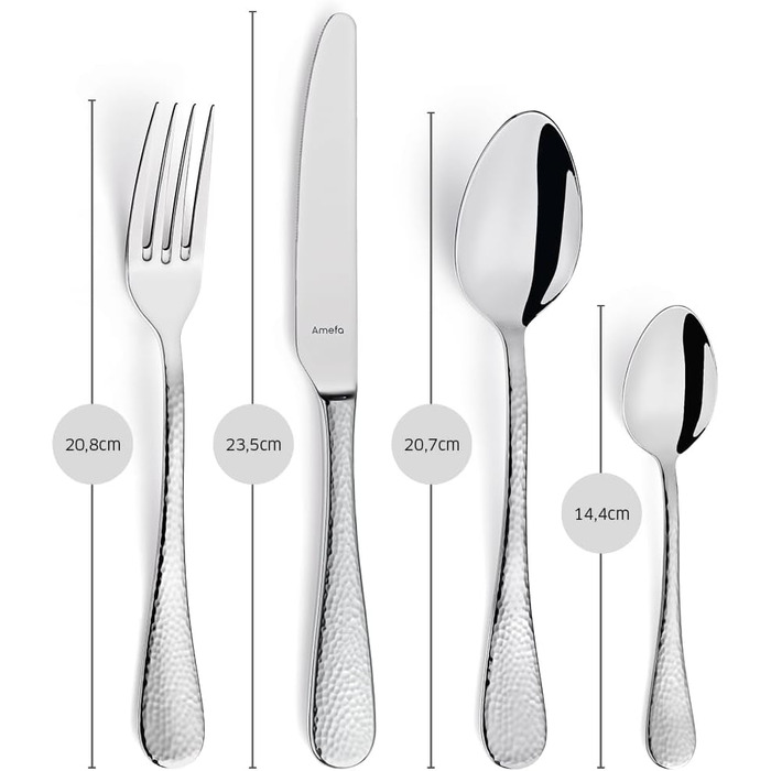 Набір столових приладів на 6 персон 24 предмети Amefa
