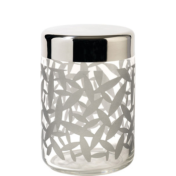 Ємність для зберігання 1 л металік / прозора Cactus Alessi