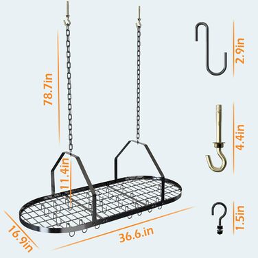 Подставка для посуды черная Supfirm