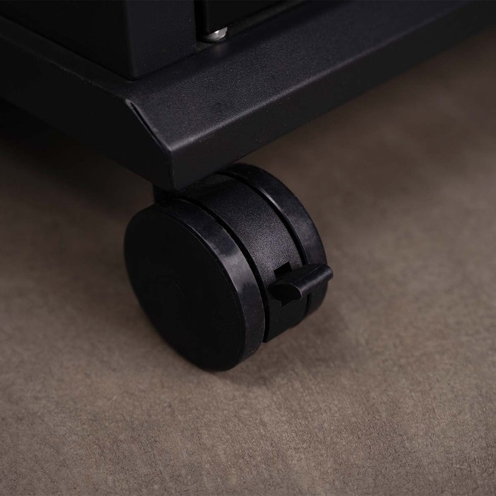 Газовый гриль SANTOS S-418 Black, с боковой и задней горелкой, черный 900297 Код: 010957