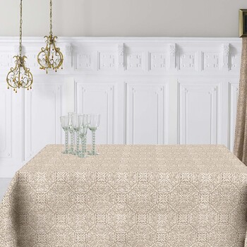 Скатертина жаккард, 140 х 200 см Arp Make up Aitana textil