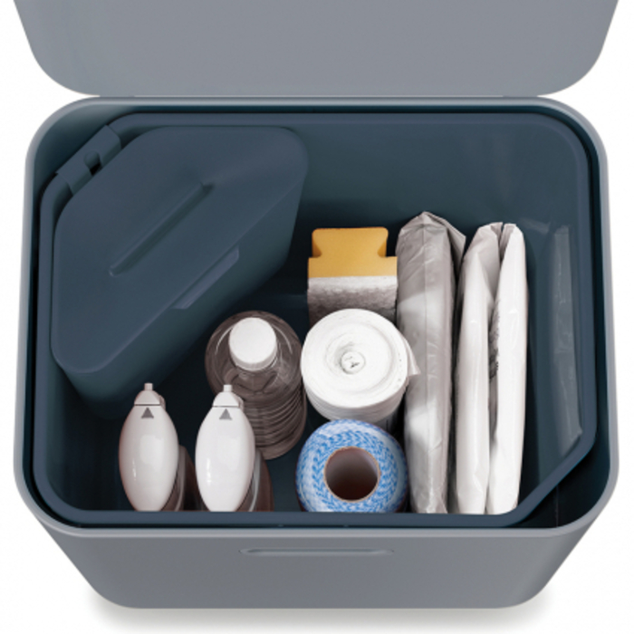 Контейнер для сміття з двома баками 60 л Totem Max Sky Joseph Joseph