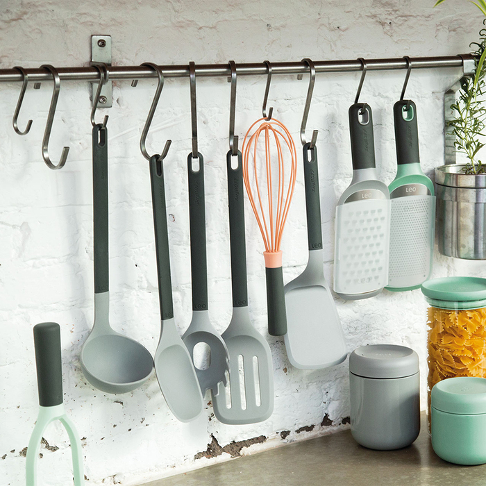 Ложка для пасты BergHOFF LEO, серая, 31 см