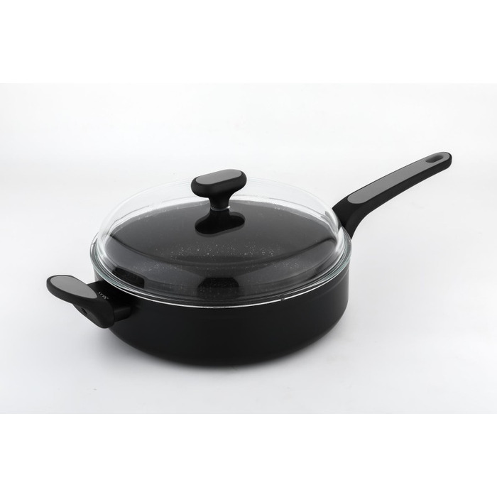 Сковорода с крышкой 28 см Salto Silver 4,6л 830898 NOIS