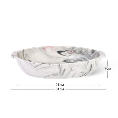 Форма для запекания овальная Fissman VALENCIA 31x21х7см/2,2 л (6184)