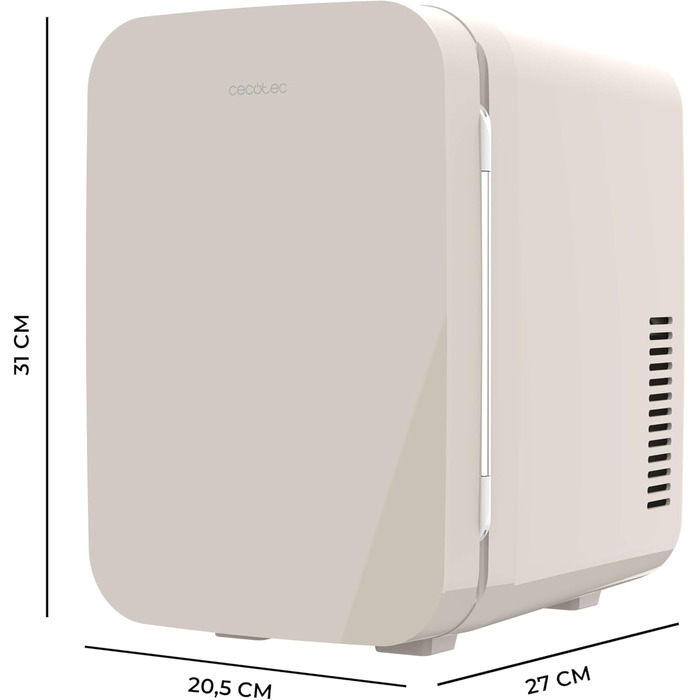 Міні-холодильник 6 л бежевий Cecotec