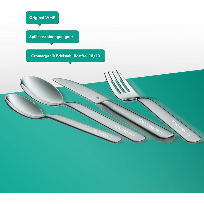 Дитячі столові прибори 4 предмети Cromargan WMF