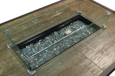 Вуличний газовий стіл-камін 130 х 85 х 63 см. GRILLI