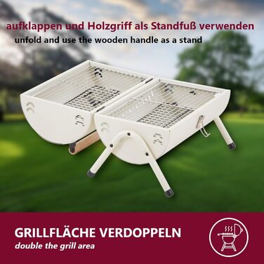 Складний гриль для барбекю  HOOZ