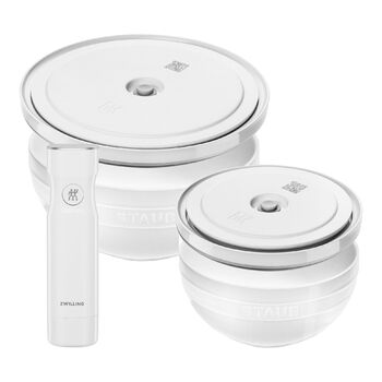 Набір для вакуумування, 5 предметів, білий Fresh & Save Zwilling