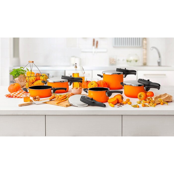 Каструля для скороварки / сковорода T-Plus 3.0 л Passion Orange Silit