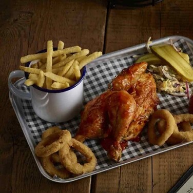 Жиронепроникний папір 25х20 см, клітинка, чорна, GenWare