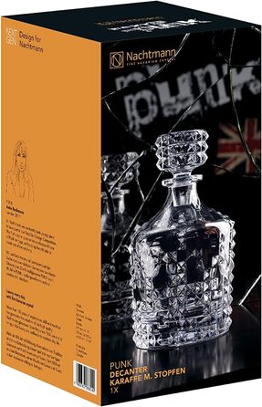 Набор для лонг-дринка, 4 предмета, хрустальное стекло, 390 мл, Punk, 0099498-0 (графин)