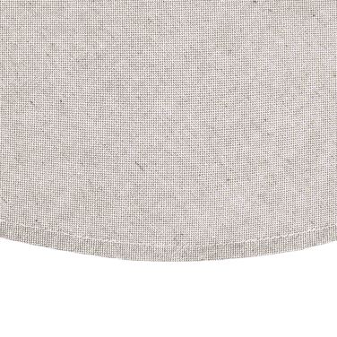 ARDESTO Скатертина Oliver, 200см, 100% бавовна, сірий світлий