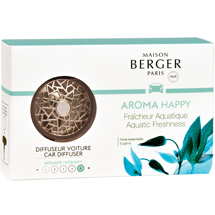 Диффузор для автомобиля Maison Berger Paris с ароматом AROMA HAPPY