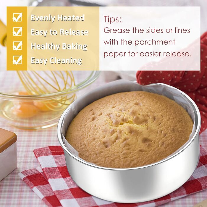 Кругла форма для випікання 2 шт 20 см HaWare