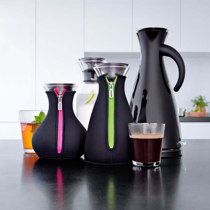 Графін для холодних напоїв 1 л жовтий Kuhlschrankkaraffe Eva Solo