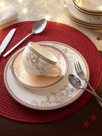 Серія Villa Medici, набір посуду комбінований сервіз 45,5 х 32,5 х 33 см (18 шт. , одномісний), 17803