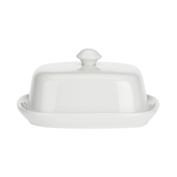 Маслянка La Porcellana Bianca TERRINE, порцеляна, 12 х 9,5 см