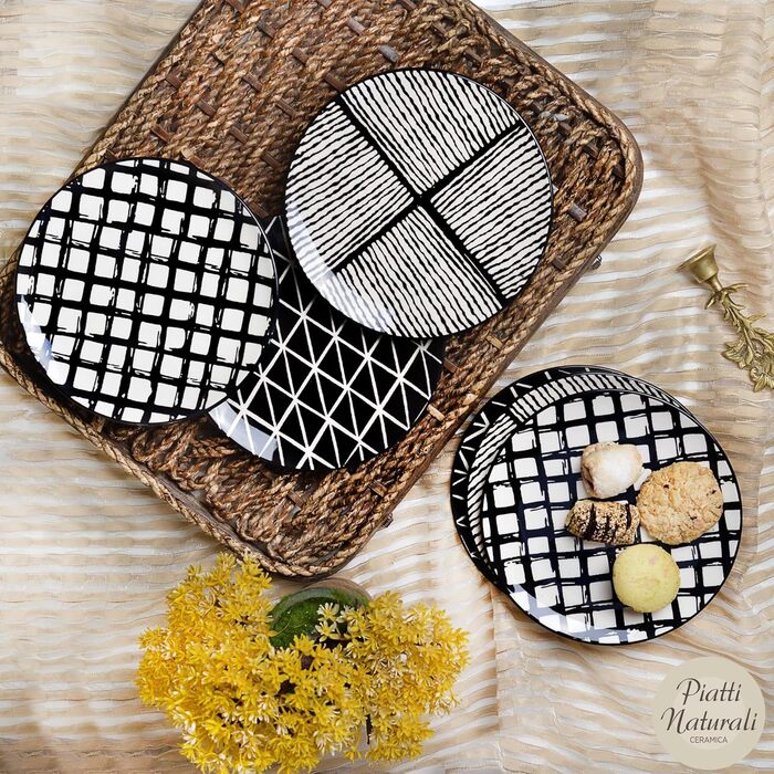 Набір із 6 тарілок 26 см Piatti Naturali