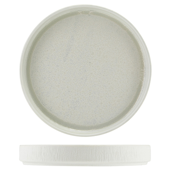 Тарілка презентаційна 20*3 см із вертикальним бортом, Incise Porcelain Lucine, GenWare