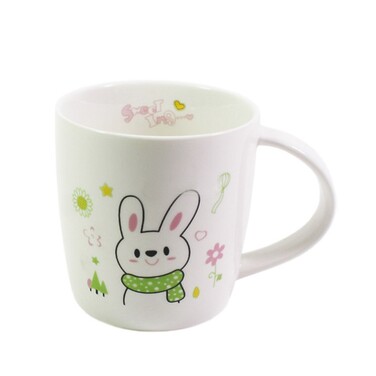 Кружка Fissman 340 мл Зайченя (9381)