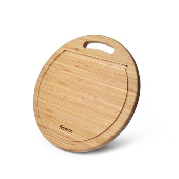 Обробна дошка для мяса, овочів і фруктів Fissman 33x33x1,9 см (8779)