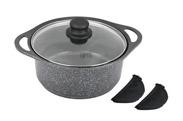 Каструля 24x11,3 см із скляною кришкою, 4,3 л Zenit 0510 Gipfel