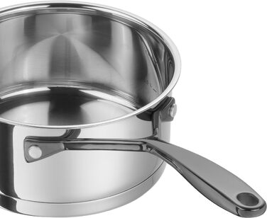 Набір каструль з нержавіючої сталі, 9 предметів чорний Bellasera Zwilling