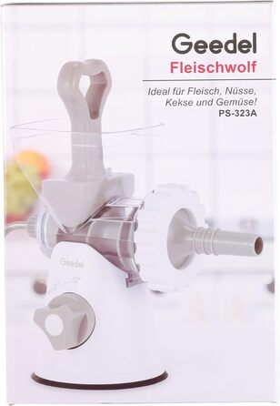 М'ясорубка з кондитерською насадкою Geedel