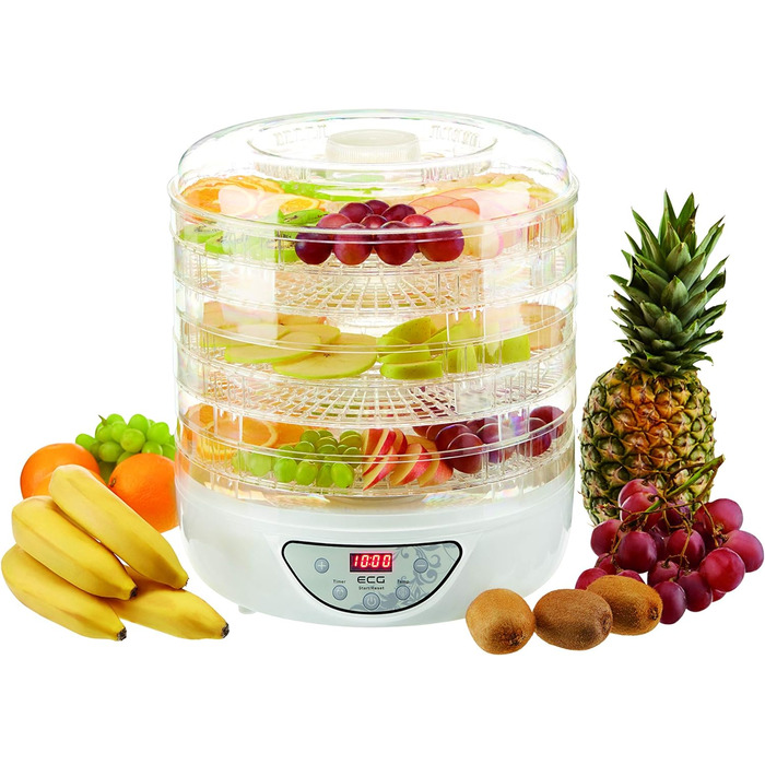 Дегідратор на 5 полиць, 240 Вт ECG