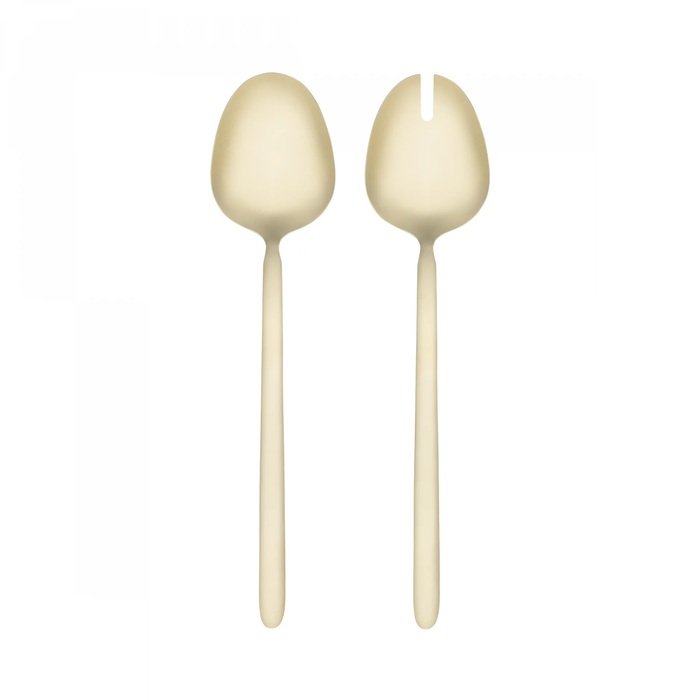 Набір ложок для салату, 2 предмети, золотисті Stella Blomus