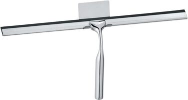 Скребок для душа 40 см с настенным креплением, хром Wenko