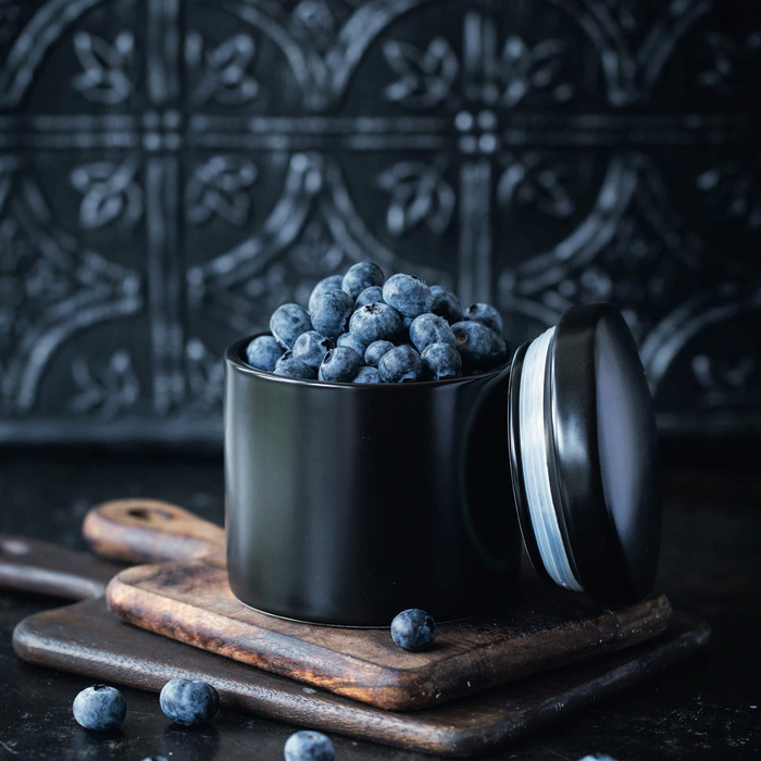 Банка для зберігання Maxwell & Williams EPICURIOUS black, порцеляна, 14 х 14 см, 1000 мл