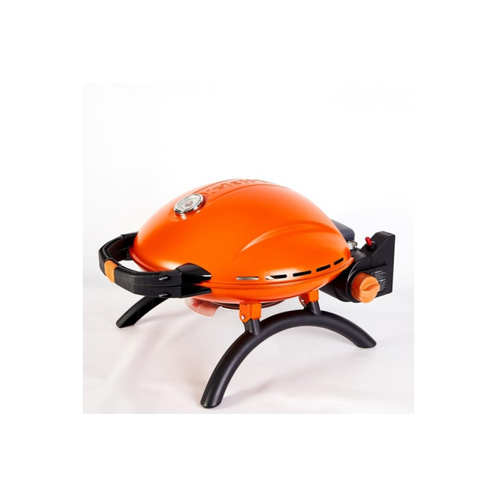 КОМПЛЕКТ Портативний переносний газовий гриль O-GRILL 900, помаранчевий + шланг в подарунок! Код: 011684