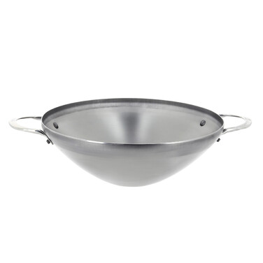 Вок з двома ручками 32 см Mineral B Element De Buyer