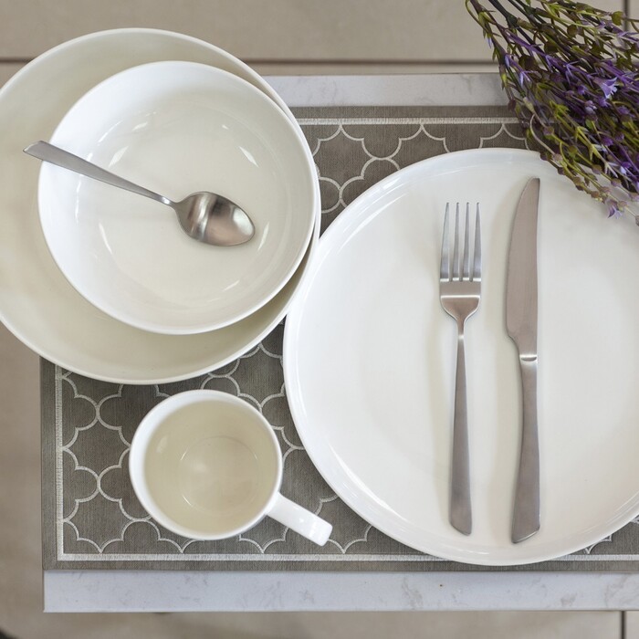 Набор посуды Fissman 16 предметов HORECA фарфор (6358)