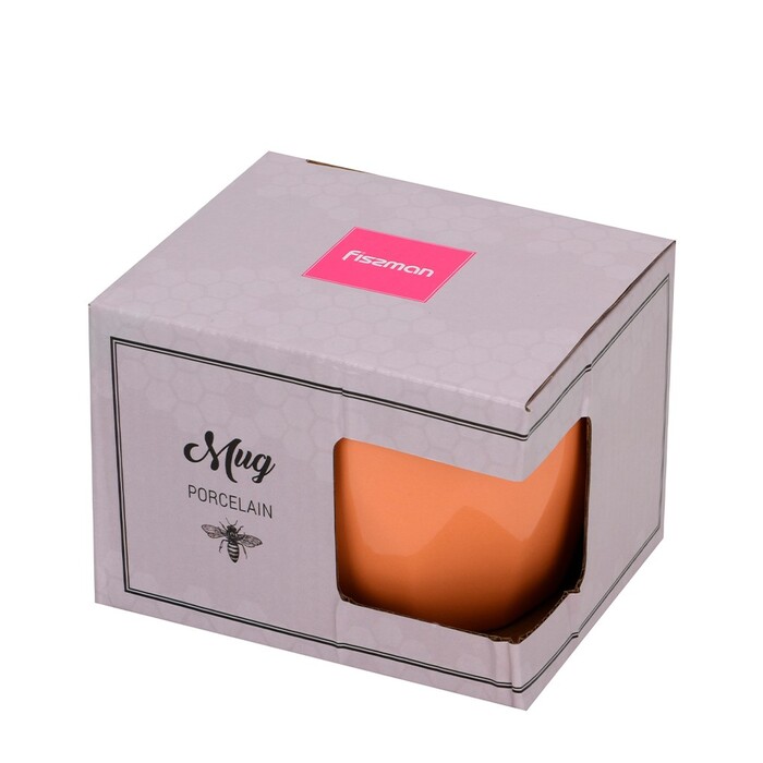 Кружка Fissman 380 мл порцеляна (19222)