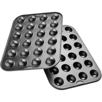 Набір виробників кейк-попсів Zenker 7424, 38,5 x 26,5 см Special Creative, форма для випічки тортів на паличці, в т.ч. аксесуари (стебла і тримач), кількість , колір чорний