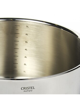 Кастрюля 3,4 л с крышкой Multiply Cristel