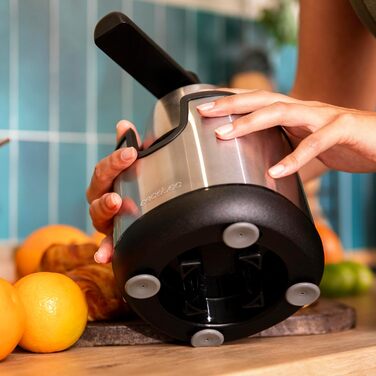 Соковижималка-прес електрична 120 Вт EssentialVita Hyden 120 Steel Cecotec