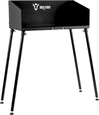 Стіл для барбекю чорний 75 x 40 см BBQ-Toro